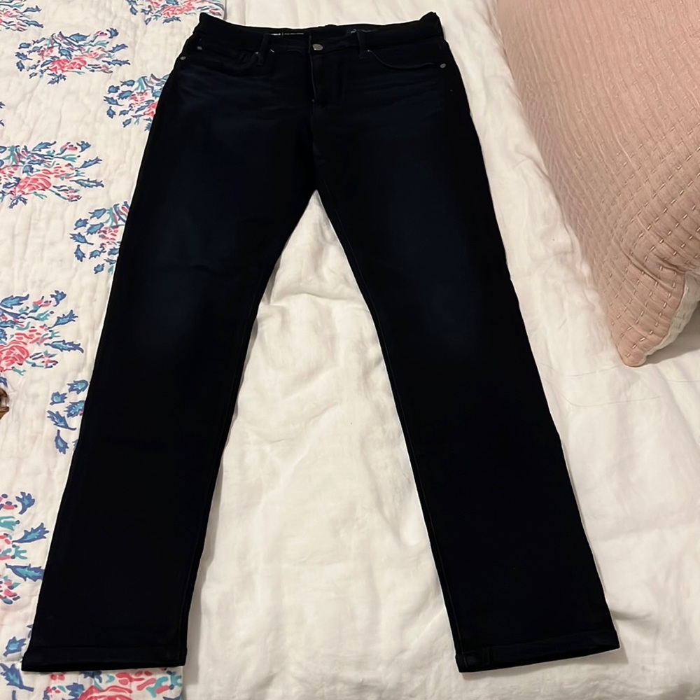 NEW- AG Farrah Ankle high rise skinny in blue above